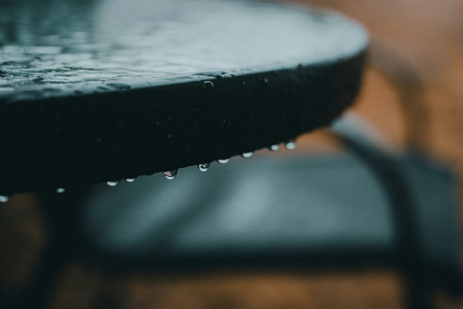 Wasserflecken auf Oberfläche
